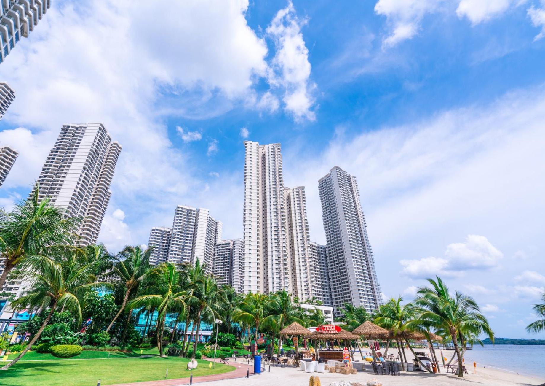 Seafront Country Garden Danga Bay By Lions Bay Leilighet Johor Bahru Eksteriør bilde
