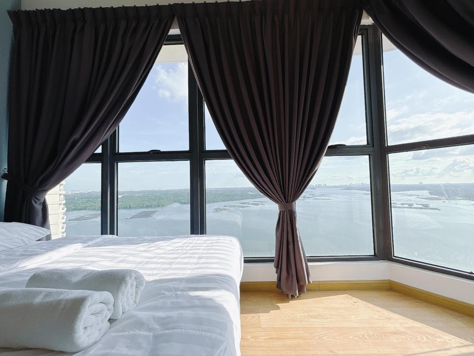 Seafront Country Garden Danga Bay By Lions Bay Leilighet Johor Bahru Rom bilde