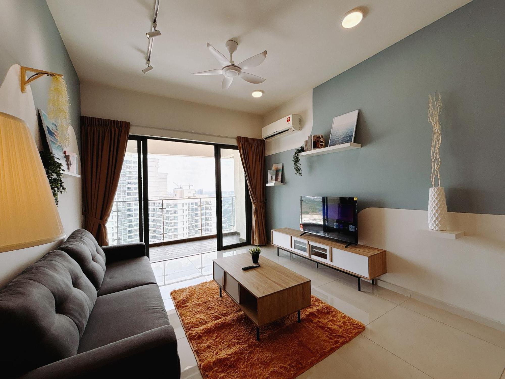 Seafront Country Garden Danga Bay By Lions Bay Leilighet Johor Bahru Rom bilde