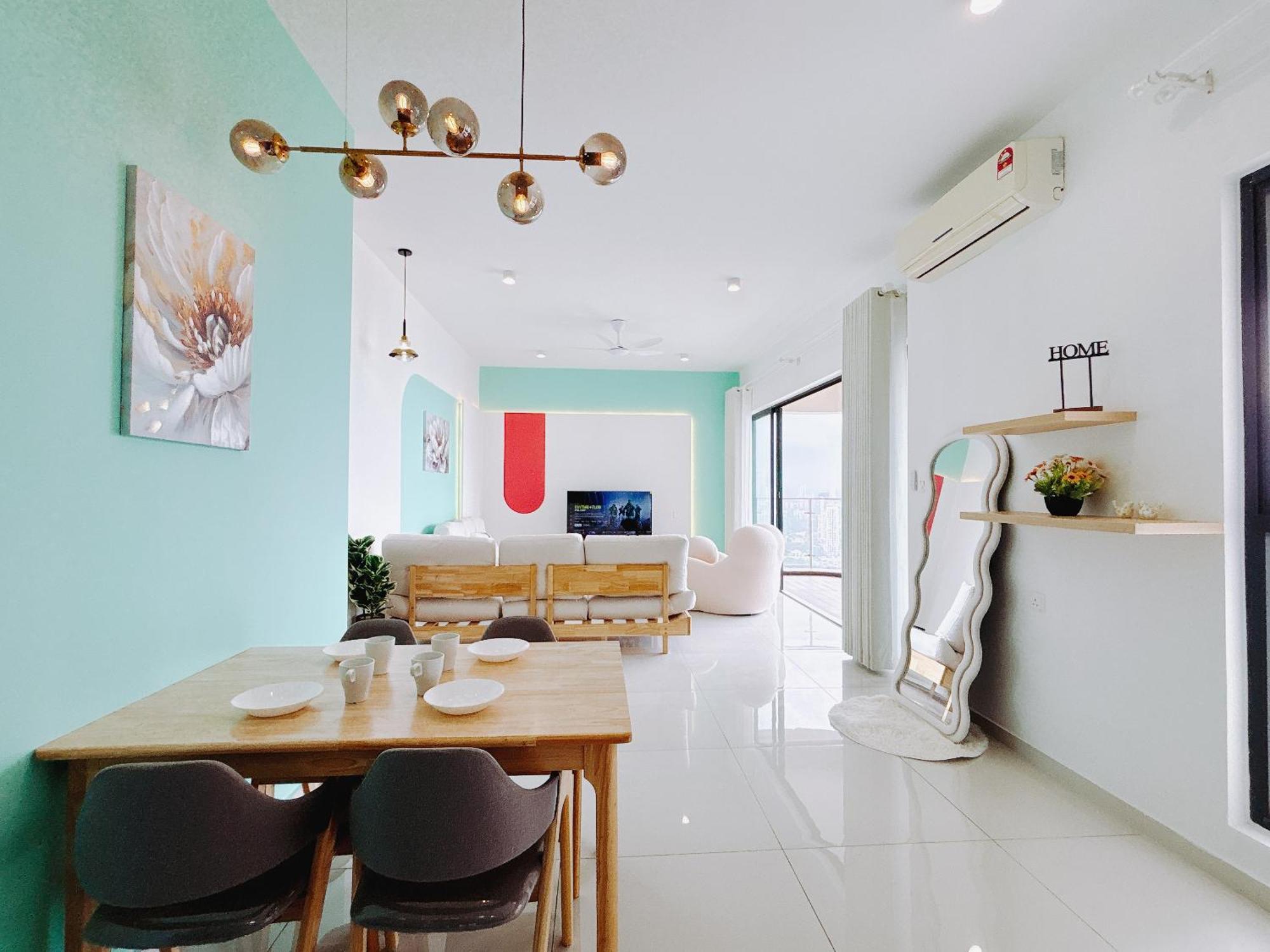 Seafront Country Garden Danga Bay By Lions Bay Leilighet Johor Bahru Rom bilde